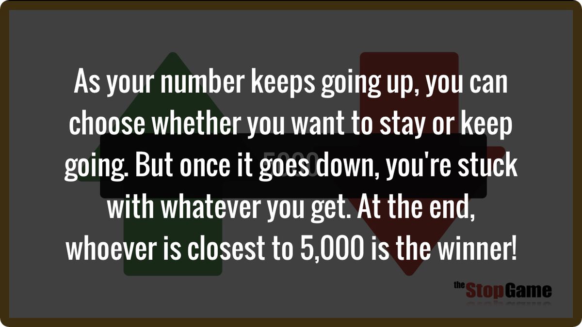 The Stop Game image number null